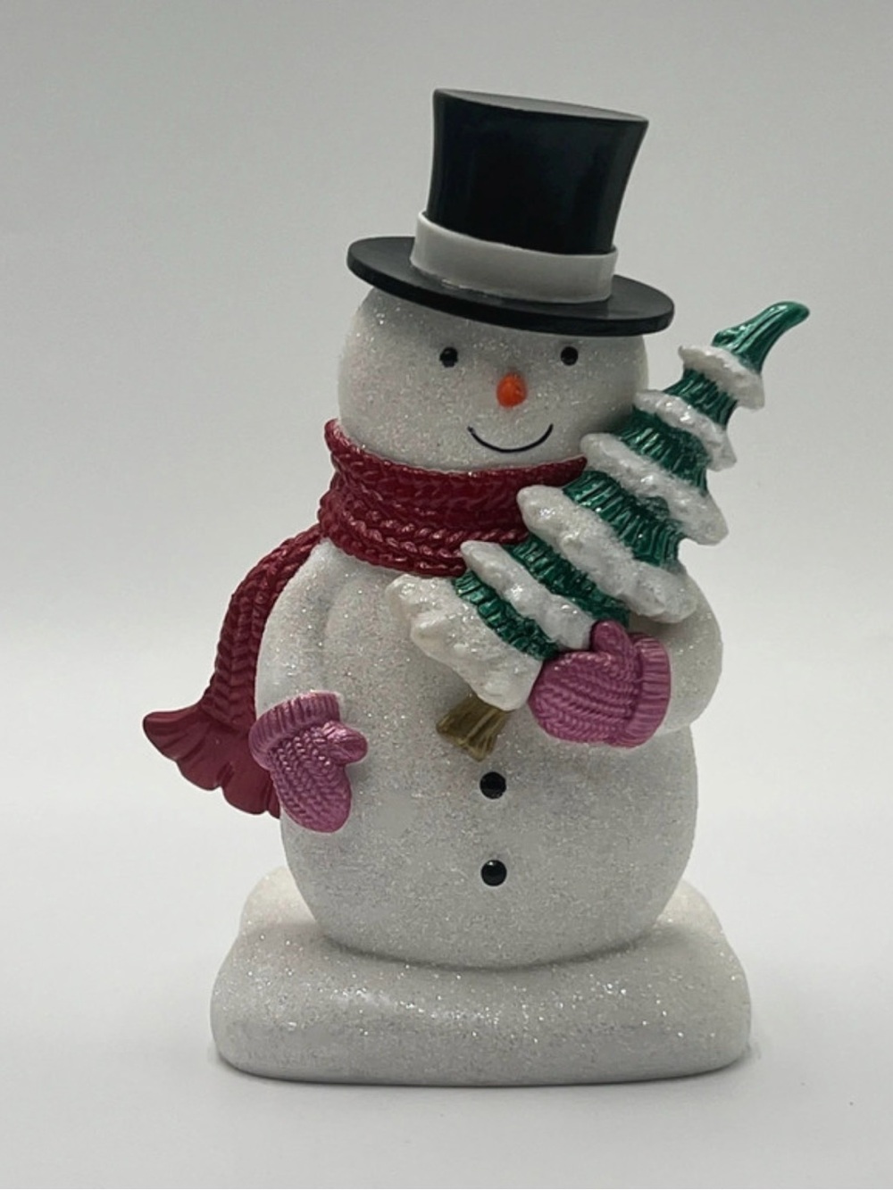 Bath & Body Works Glittery Snowman Soap Holder